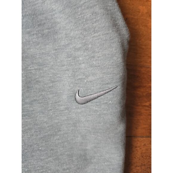 New Nike Dri-FIT Standard Fit Gray Sweatpants Tapered Ankle Sz S - Picture 3 of 6